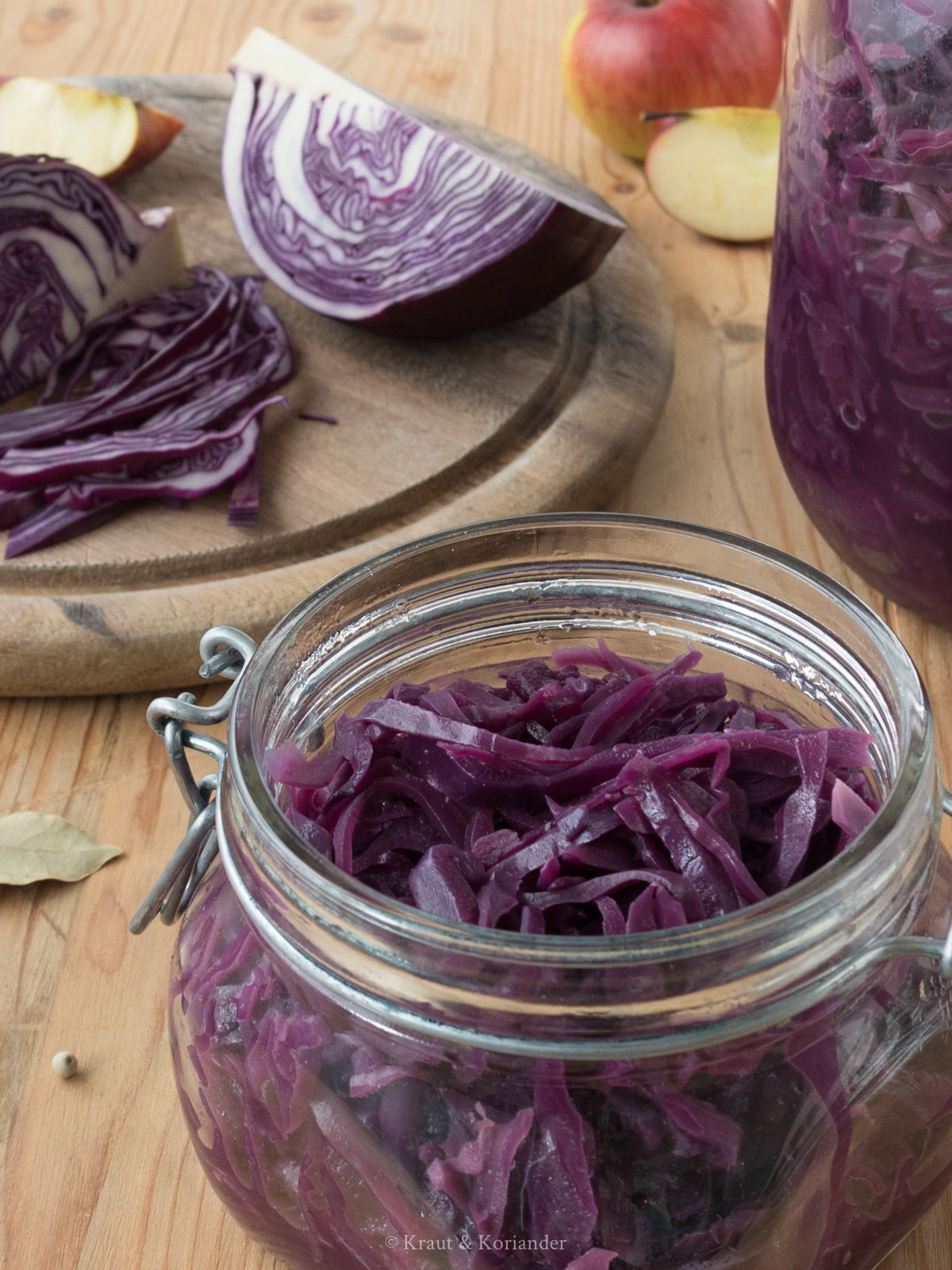 Klassisches Apfel-Rotkraut