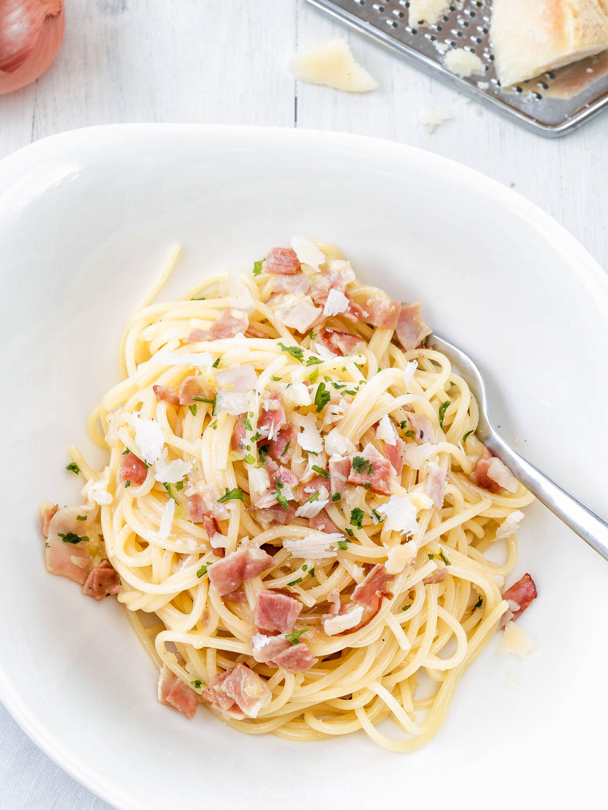 Einfache Spaghetti Carbonara