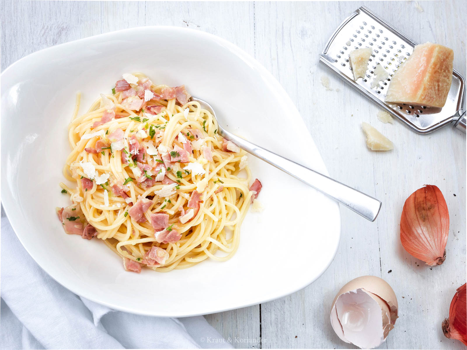 Einfache Spaghetti Carbonara