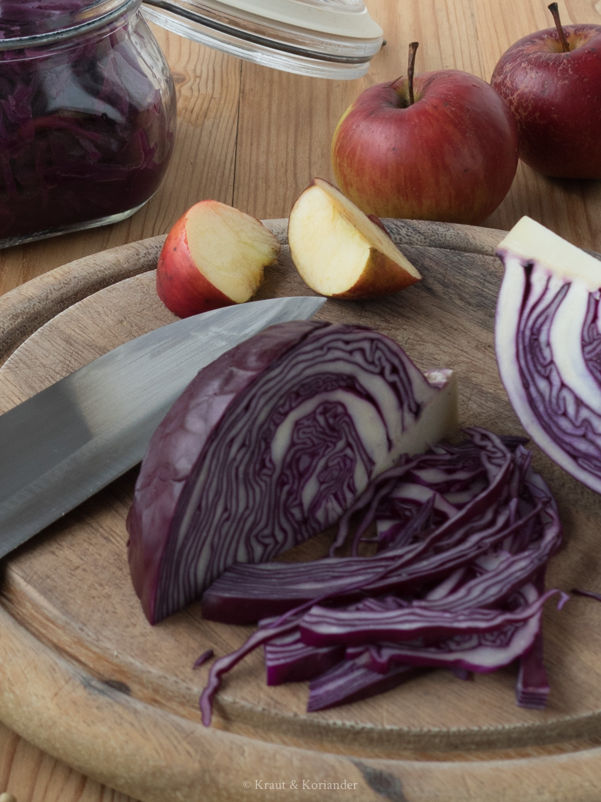 Klassisches Apfel-Rotkraut