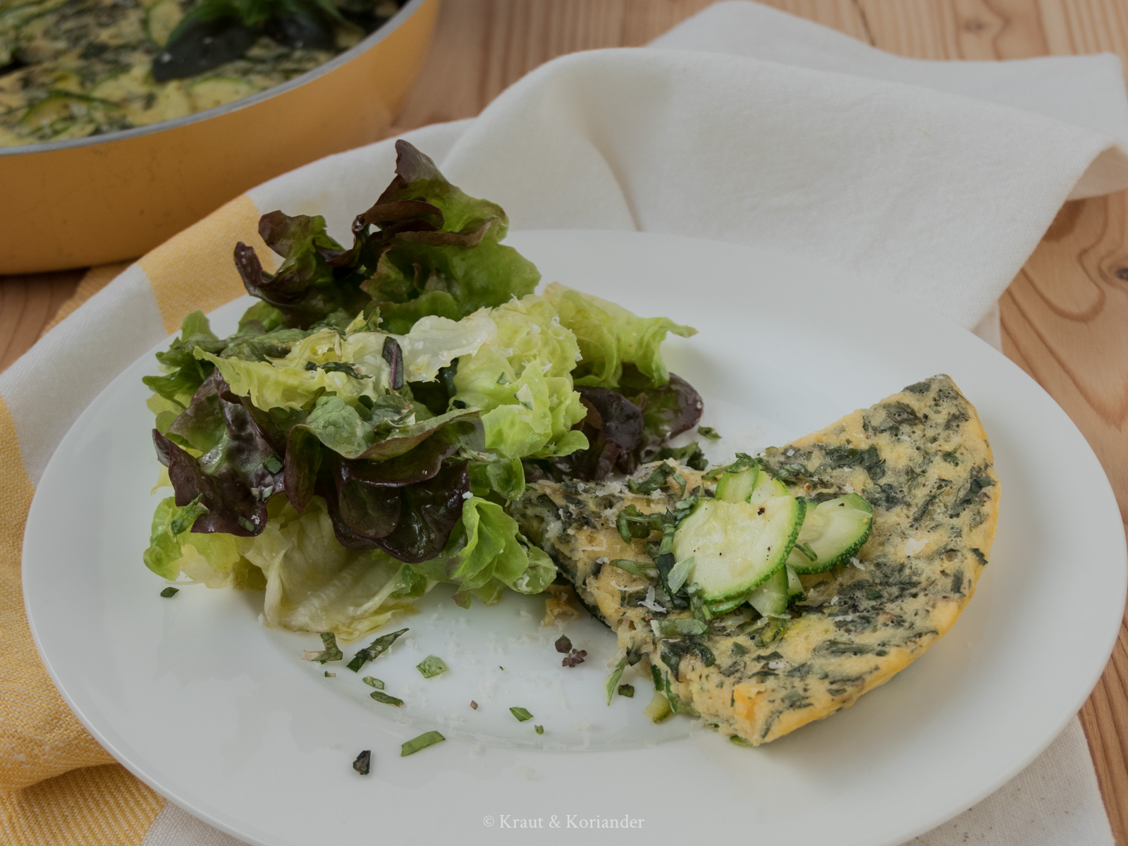 Zucchini-Omelett